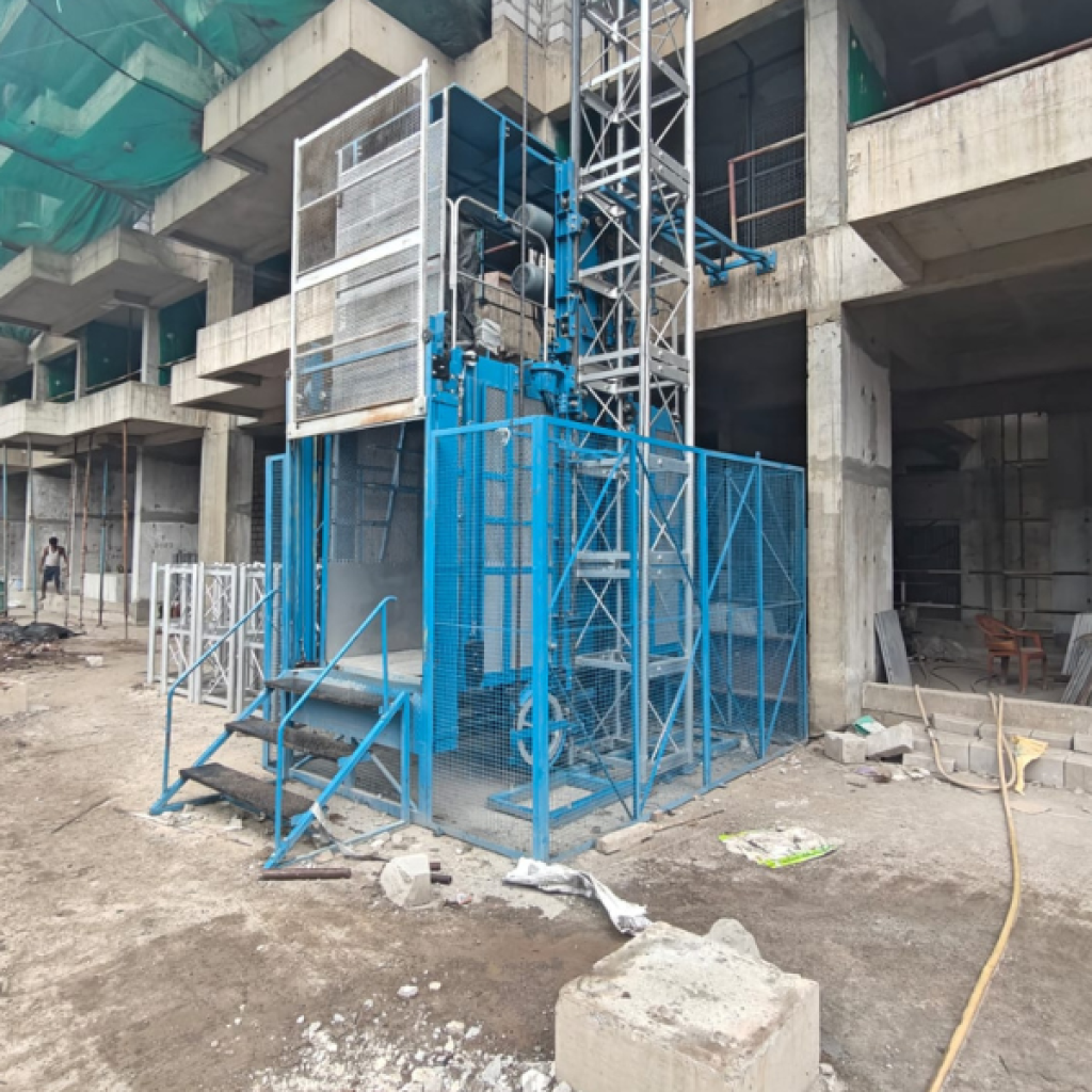 Passenger cum Material Hoist from Alikraft